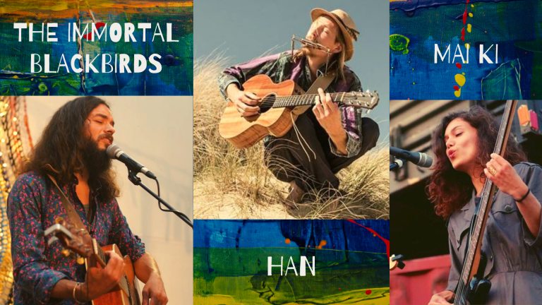 Muziek: HAN, Mai Ki en The Immortal Blackbirds