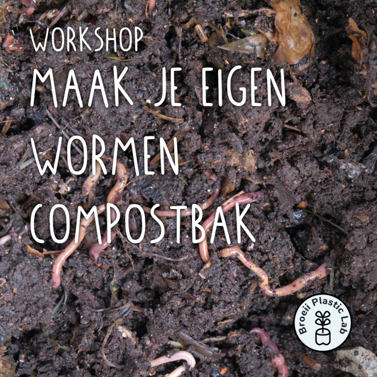 Handenarbeid: Maak je eigen wormen compostbak