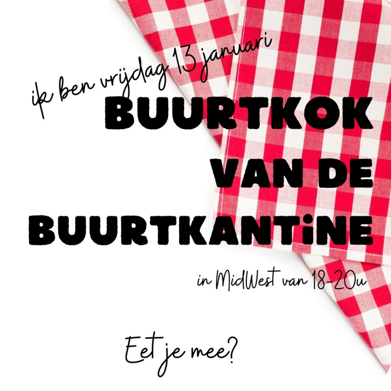 Buurtkantine: Buurtkok Anita (Vol)