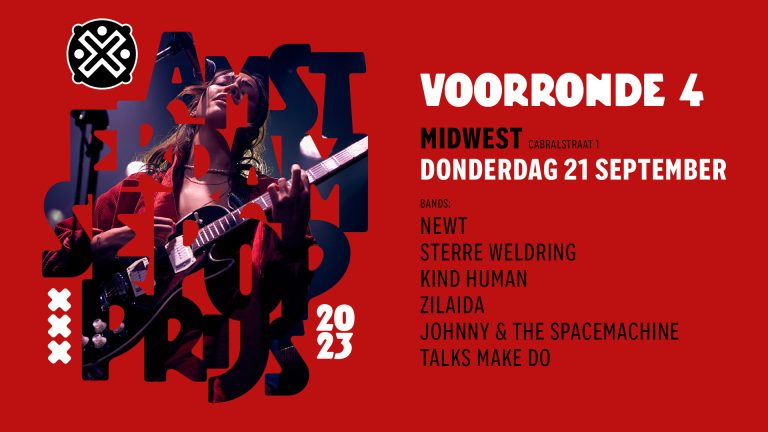 Amsterdamse Popprijs 2023 – Voorronde IV
