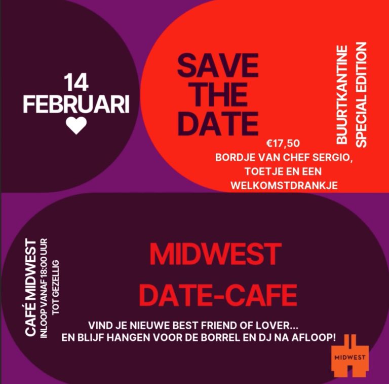 Buurtkantine special edition: DATE CAFÉ <3